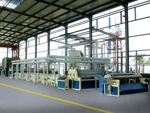 塑料土工格柵生產(chǎn)線