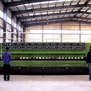 鋼塑復(fù)合土工格柵生產(chǎn)線