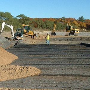 浙江寧波二級路鋪設格柵
